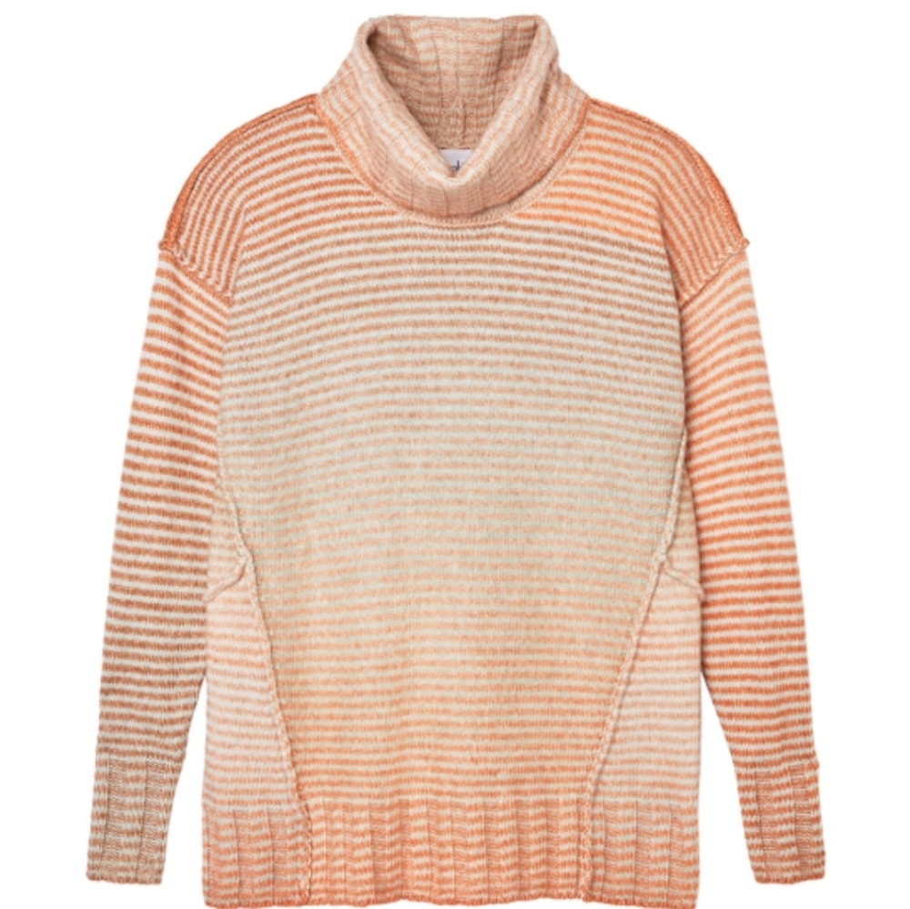 CAbi OMBRE Orange Sweater